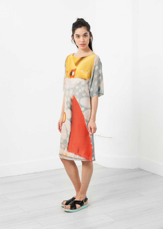 3/4 Sleeve Kimono Dress pankaj3196