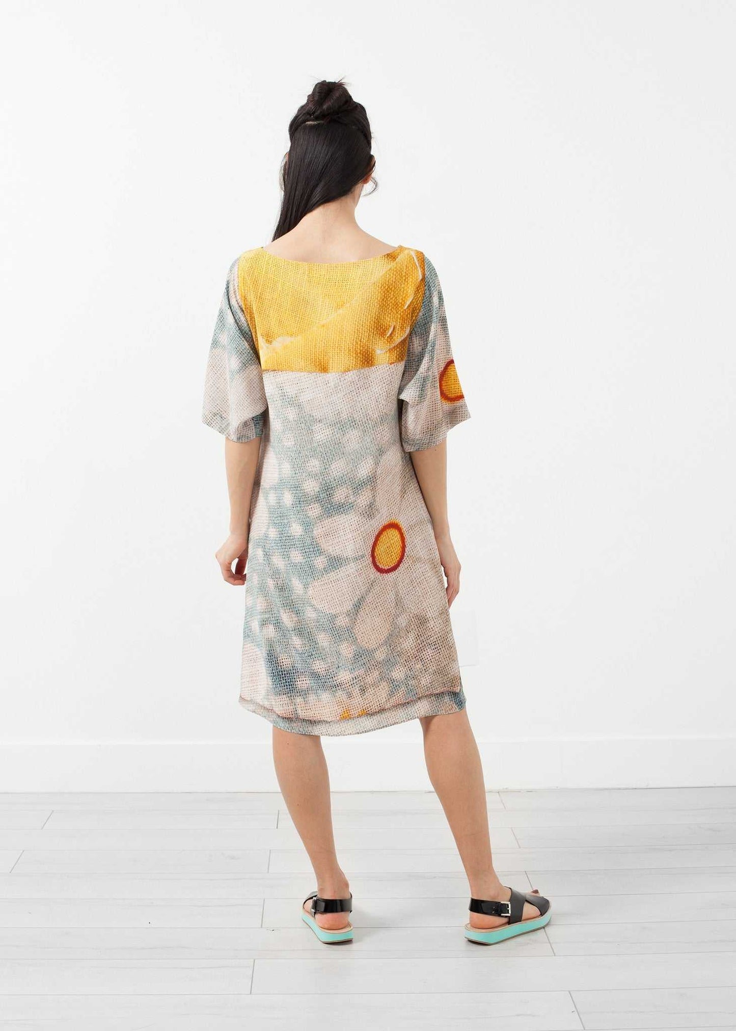 3/4 Sleeve Kimono Dress pankaj3196