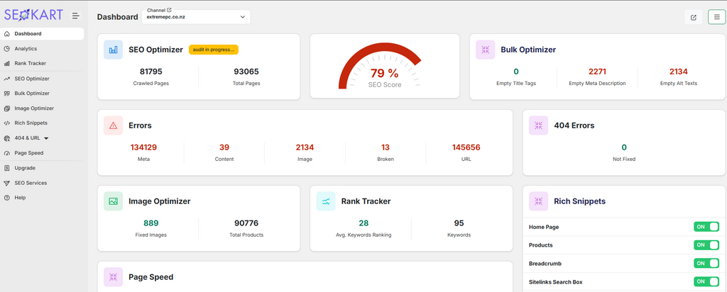 progressive status check